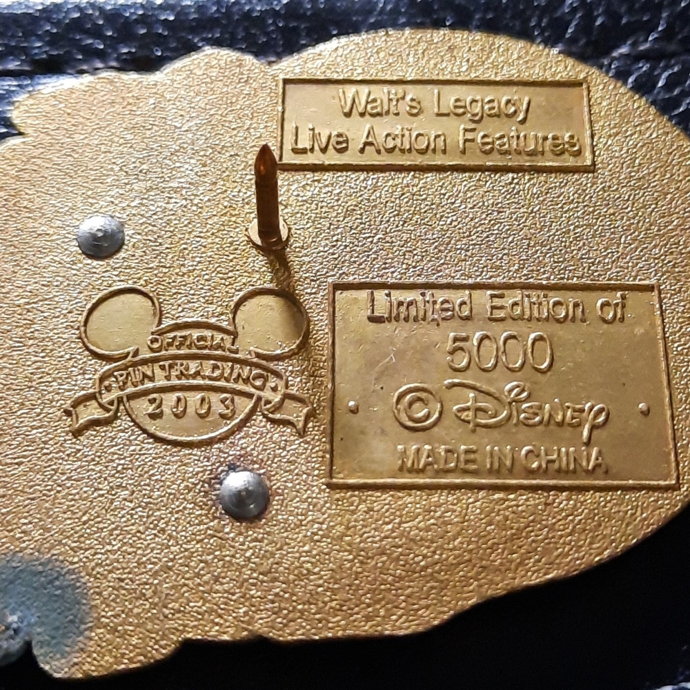 Walt's Legacy Pin #3-Live Action Features-LE-5,000 - Picture 5 of 6
